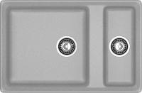 Кухонная мойка GRANFEST GF-LV-760K серый