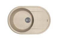 Кухонная мойка FLORTEK Дафна 760 песочный (23.030.С0760.107)