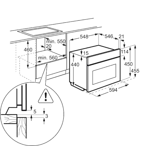 Духовой шкаф Electrolux EVY 7810 AAV белый купить с доставкой по Москве и Московской области в интернет-магазине АваТехно