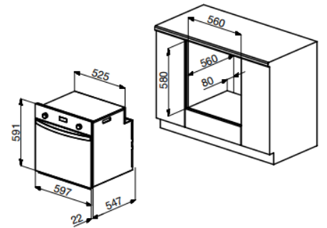 Духовой шкаф KORTING ogg 541 cfx купить с доставкой по Москве и Московской области в интернет-магазине АваТехно