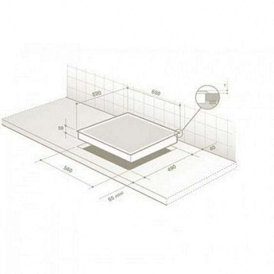 Поверхность DE DIETRICH dti 1047 gc купить с доставкой по Москве и Московской области в интернет-магазине АваТехно