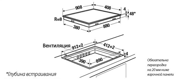 Поверхность KUPPERSBUSCH ekif9940.1 купить с доставкой по Москве и Московской области в интернет-магазине АваТехно
