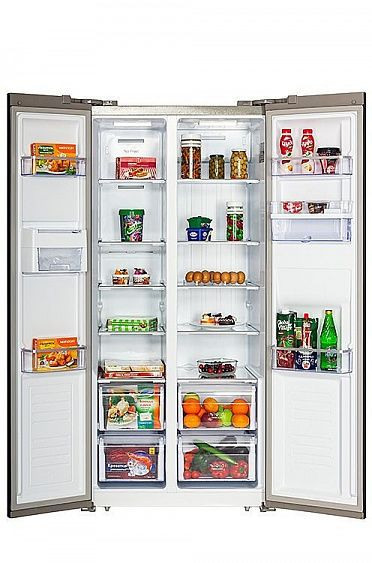 Холодильник Hiberg RFS-484DX NFXq купить с доставкой по Москве и Московской области в интернет-магазине АваТехно