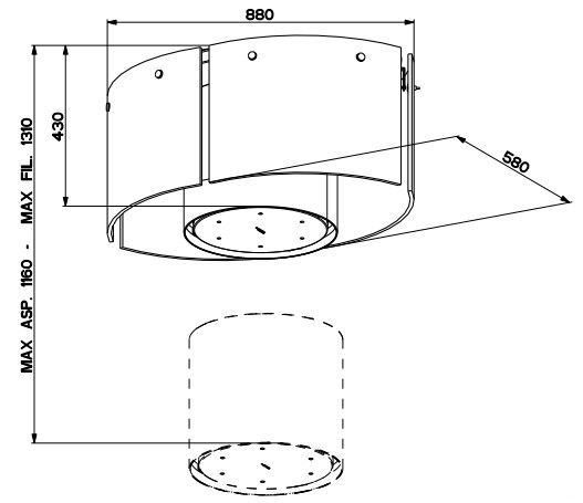 Вытяжка Faber NEST EVO PLUS купить с доставкой по Москве и Московской области в интернет-магазине АваТехно