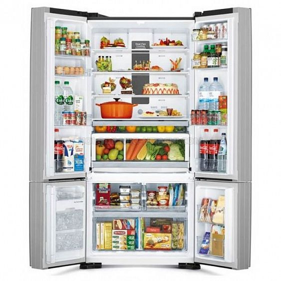 Холодильник Hitachi R-WB 732 PU5 GBK купить с доставкой по Москве и Московской области в интернет-магазине АваТехно