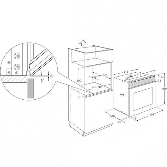 Духовой шкаф ELECTROLUX  eob 8851 aox купить с доставкой по Москве и Московской области в интернет-магазине АваТехно