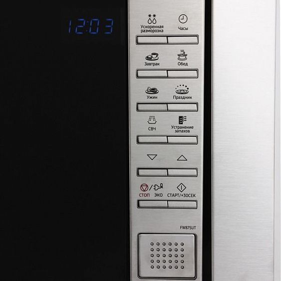 Встраиваемая микроволновая печь Samsung FW87SUT купить с доставкой по Москве и Московской области в интернет-магазине АваТехно