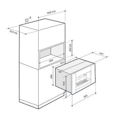 Кофемашина DE DIETRICH DKD7400X купить с доставкой по Москве и Московской области в интернет-магазине АваТехно