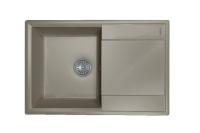 Кухонная мойка FLORTEK Консул 760 серый шелк (23.020.C0760.307)