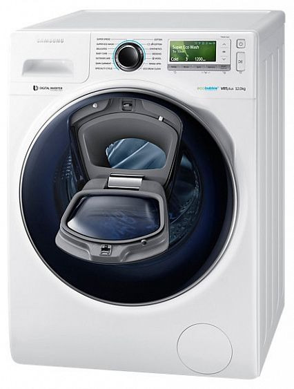 Стиральная машина SAMSUNG WW12K8412OW купить с доставкой по Москве и Московской области в интернет-магазине АваТехно