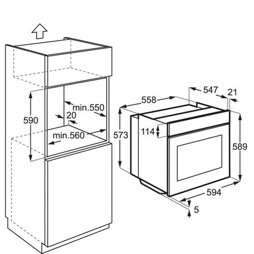 Духовой шкаф ELECTROLUX eob 53430 ck купить с доставкой по Москве и Московской области в интернет-магазине АваТехно