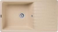 Кухонная мойка GRANFEST QUARZ GF-ZW-73 бежевый