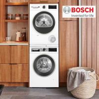 Комплект стиральной и сушильной машины Bosch WGA24400ME + WQG14200ME + WTZ 20410