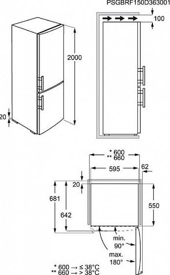 Холодильник Electrolux EN 3889 MFW белый купить с доставкой по Москве и Московской области в интернет-магазине АваТехно