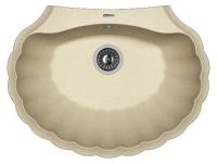 Кухонная мойка FLORENTINA Гребешок бежевый (20.345.E0695.104)