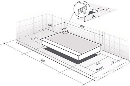 Варочная поверхность DE DIETRICH DPE7929XF купить с доставкой по Москве и Московской области в интернет-магазине АваТехно