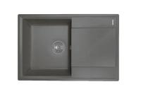 Кухонная мойка FLORTEK Консул 760 черный (23.020.C0760.102)