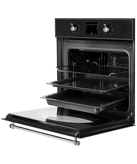 Духовой шкаф Kuppersberg SR 615 B Silver купить с доставкой по Москве и Московской области в интернет-магазине АваТехно