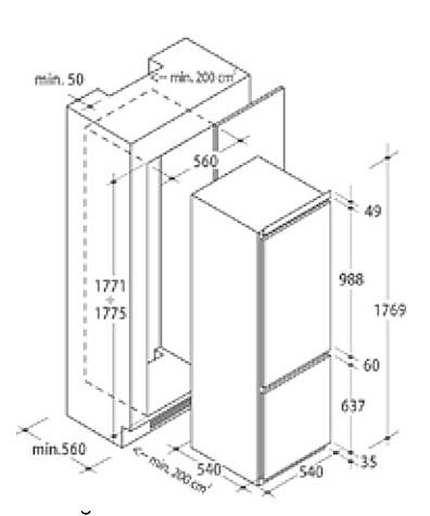 Холодильник CANDY CKBBS 172 FT купить с доставкой по Москве и Московской области в интернет-магазине АваТехно