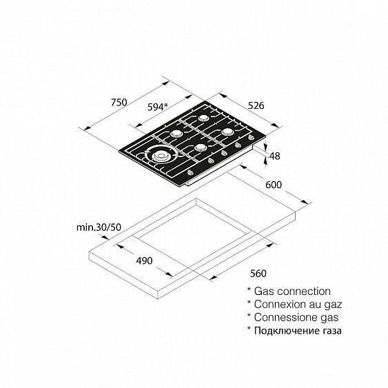 Поверхность ASKO HG1776AB купить с доставкой по Москве и Московской области в интернет-магазине АваТехно