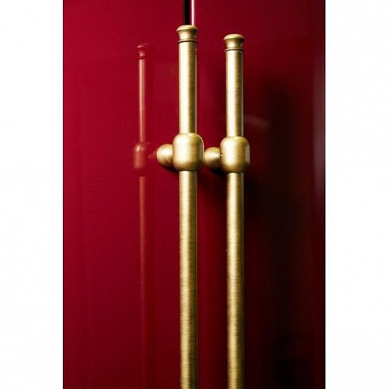 Холодильник IO MABE ORGS2DFFFRR бордо, ручки золото/бронза купить с доставкой по Москве и Московской области в интернет-магазине АваТехно