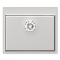 Кухонная мойка FLORENTINA Логика-НМ 600.510.10.10 сатинированная LHM.600.510.B.10.S.10