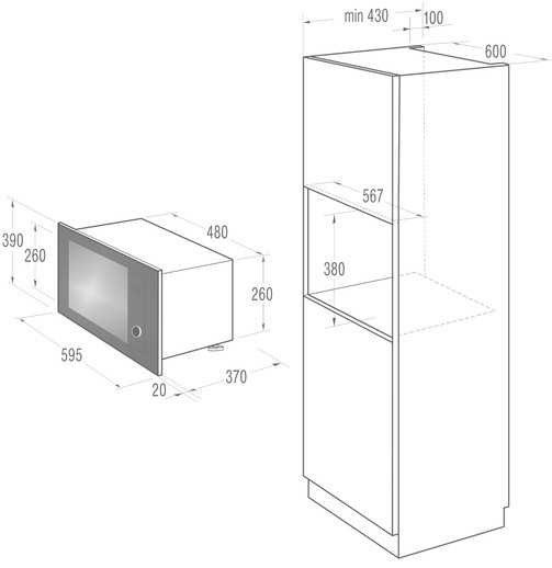 Микроволновая печь GORENJE bm6240sy2b купить с доставкой по Москве и Московской области в интернет-магазине АваТехно