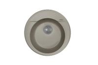 Кухонная мойка FLORTEK Авис 500 серый шелк (23.010.B0500.307)