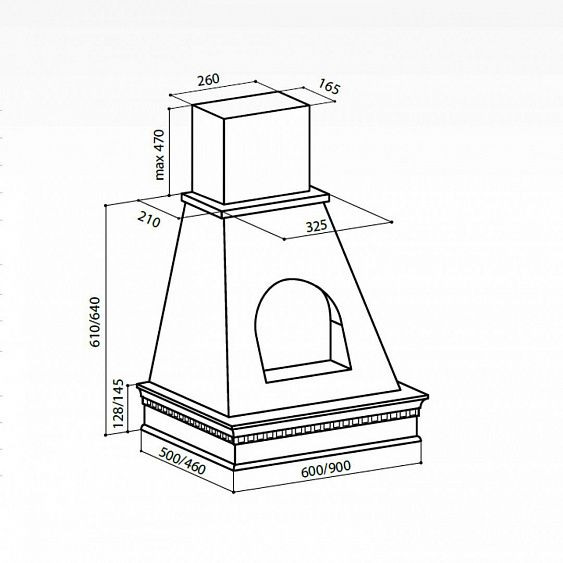 Вытяжка LEX ANCONA 600 WHITE купить с доставкой по Москве и Московской области в интернет-магазине АваТехно