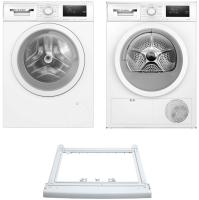 Комплект стиральная и сушильная машина Bosch WAN24200ME + WTH85077PL