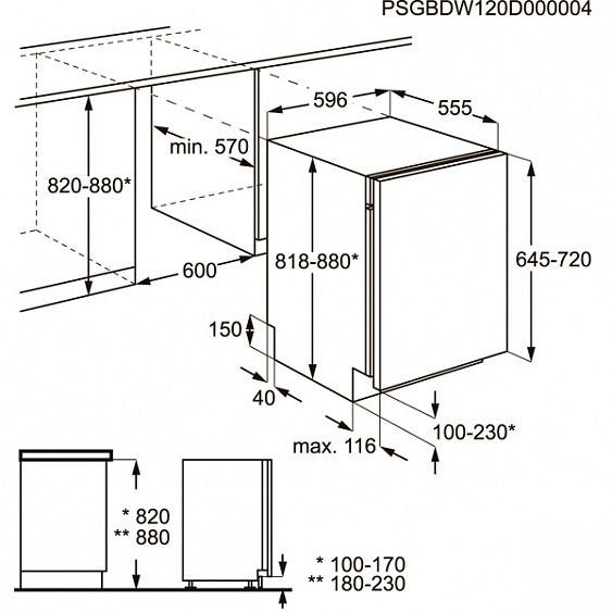 Посудомоечная машина ELECTROLUX esl 96351 lo купить с доставкой по Москве и Московской области в интернет-магазине АваТехно