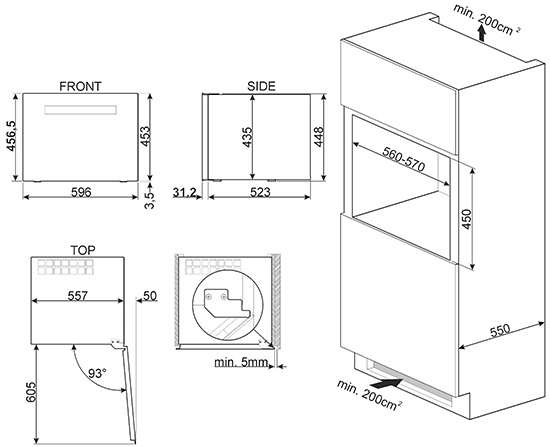 Винный шкаф SMEG CVI618LWNX2 купить с доставкой по Москве и Московской области в интернет-магазине АваТехно