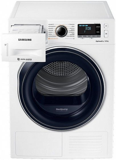 Сушильная машина SAMSUNG DV90M6200CW купить с доставкой по Москве и Московской области в интернет-магазине АваТехно