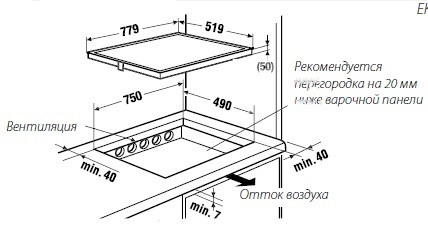 Поверхность KUPPERSBUSCH eki 8240.0 m купить с доставкой по Москве и Московской области в интернет-магазине АваТехно