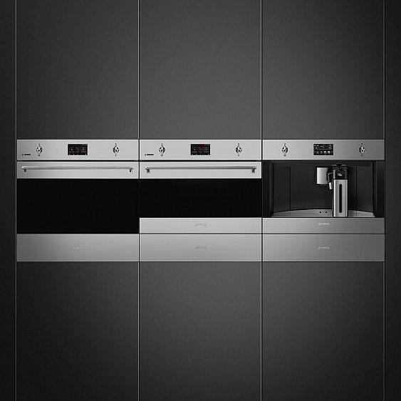Духовой шкаф SMEG SF4303WVCPX купить с доставкой по Москве и Московской области в интернет-магазине АваТехно