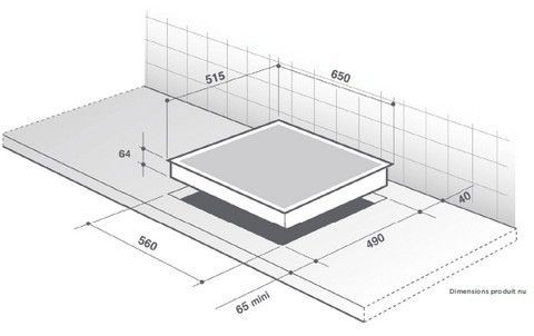 Варочная поверхность DE DIETRICH DPE7549XF купить с доставкой по Москве и Московской области в интернет-магазине АваТехно