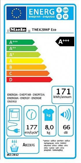 Сушильная машина MIELE TCE620WP купить в Москве цена в интернет-магазине АваТехно