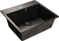 Кухонная мойка GRANFEST gf-q560 чёрный