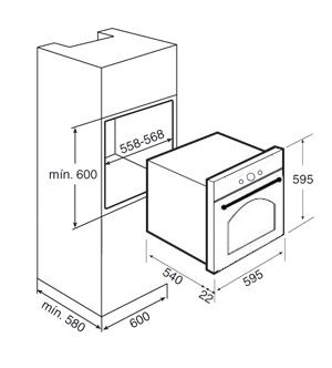 Духовой шкаф TEKA hr 750 bk купить с доставкой по Москве и Московской области в интернет-магазине АваТехно