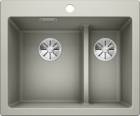 Кухонная мойка BLANCO PLEON 6 Split SILGRANIT PuraDur жемчужный гранит 521692
