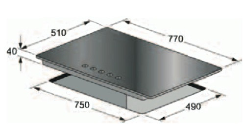 Поверхность KAISER kcg 7982 turbo купить с доставкой по Москве и Московской области в интернет-магазине АваТехно