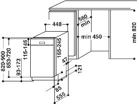 Встраиваемая посудомоечная машина WHIRLPOOL ADG 321 купить с доставкой по Москве и Московской области в интернет-магазине АваТехно