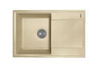 Кухонная мойка FLORTEK Консул 760 бежевый (23.020.C0760.104)
