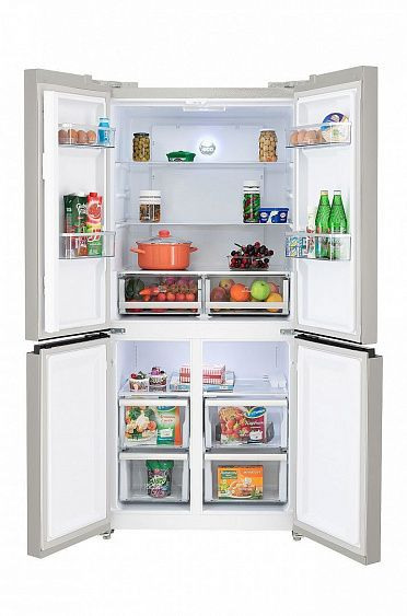 Холодильник HIBERG RFQ-490DX NFH inverter купить с доставкой по Москве и Московской области в интернет-магазине АваТехно