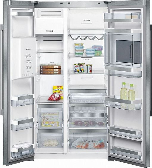 Холодильник Siemens KA63DA71 нержавеющая сталь купить с доставкой по Москве и Московской области в интернет-магазине АваТехно
