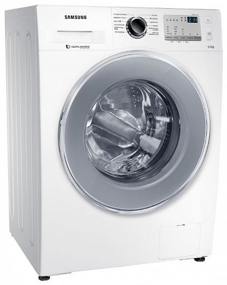Стиральная машина с фронтальной загрузкой SAMSUNG WW60J4243NW купить с доставкой по Москве и Московской области в интернет-магазине АваТехно