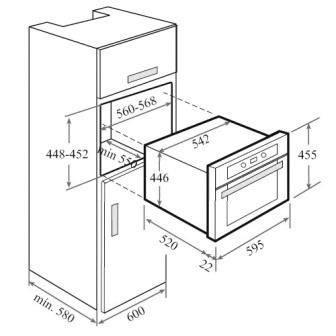Микроволновая печь TEKA MCS 32 BIH (40587200) купить с доставкой по Москве и Московской области в интернет-магазине АваТехно