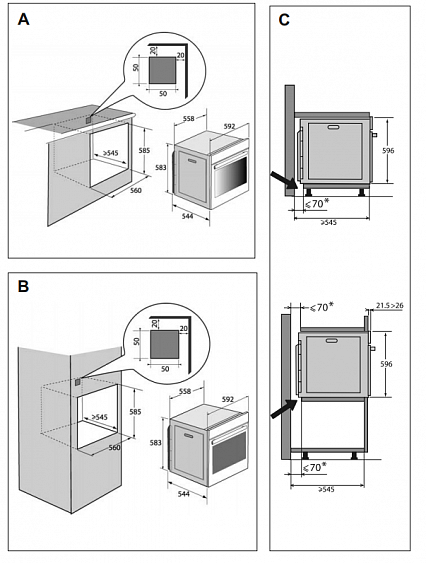 Духовой шкаф DE DIETRICH DOP7350X купить с доставкой по Москве и Московской области в интернет-магазине АваТехно