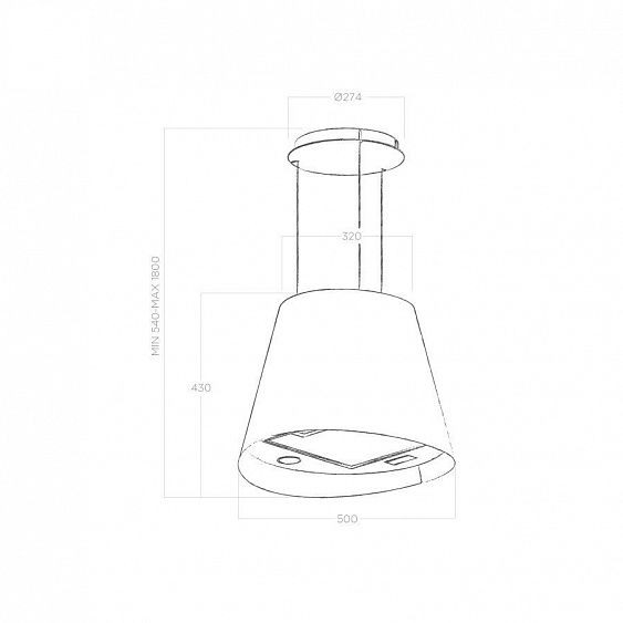 Вытяжка ELICA JUNO URBAN CAST IRON/F/50 купить с доставкой по Москве и Московской области в интернет-магазине АваТехно