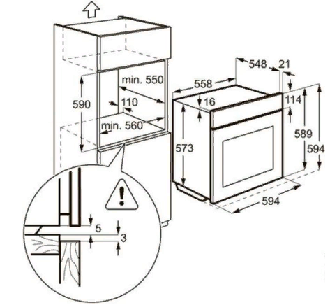 Газовый духовой шкаф ZANUSSI zog511217s купить с доставкой по Москве и Московской области в интернет-магазине АваТехно